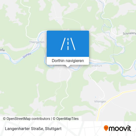 Langenharter Straße Karte