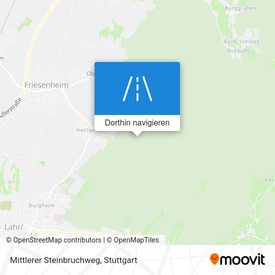 Mittlerer Steinbruchweg Karte