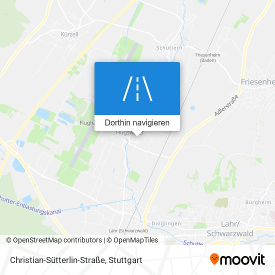 Christian-Sütterlin-Straße Karte