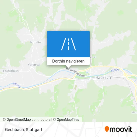Gechbach Karte