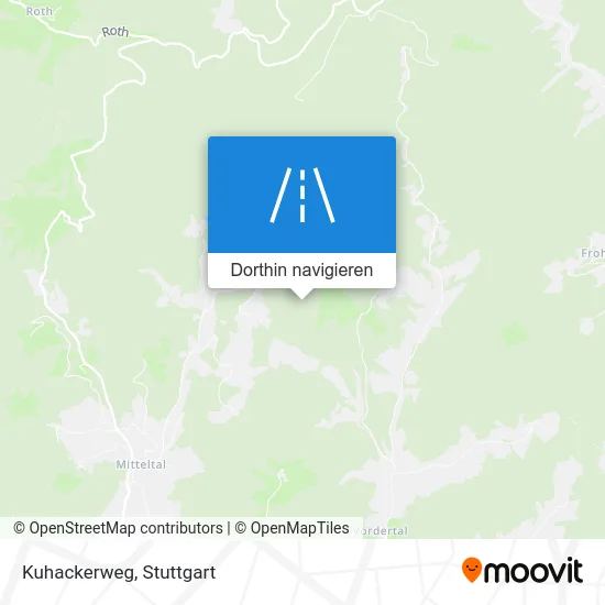 Kuhackerweg Karte