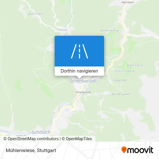 Mühlenwiese Karte