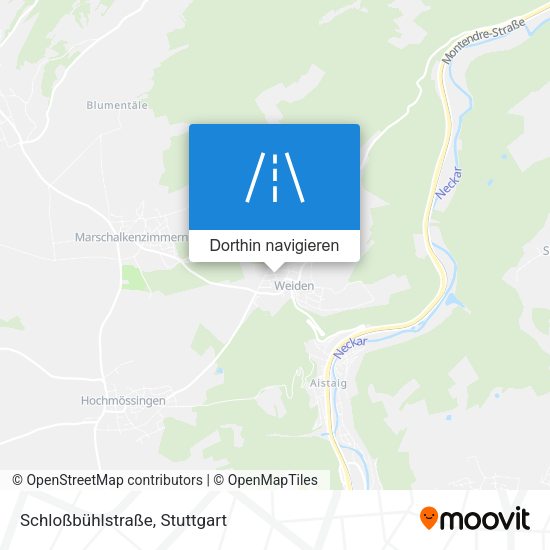 Schloßbühlstraße Karte