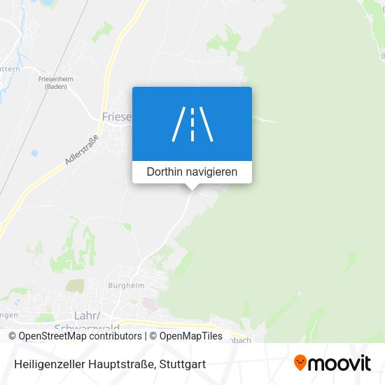 Heiligenzeller Hauptstraße Karte