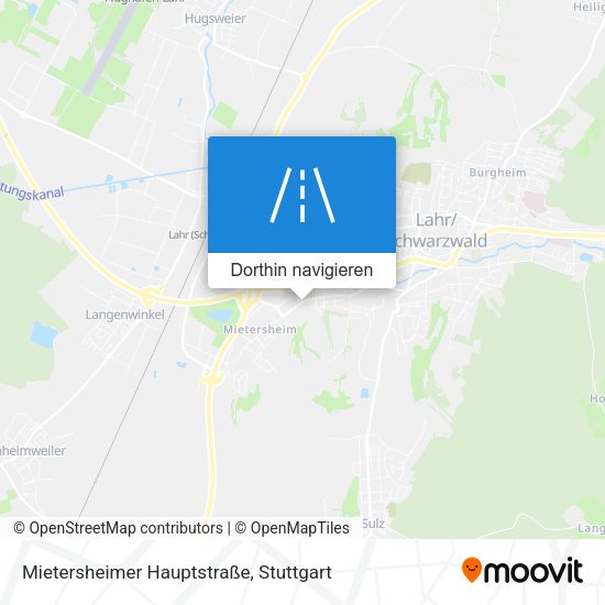 Mietersheimer Hauptstraße Karte