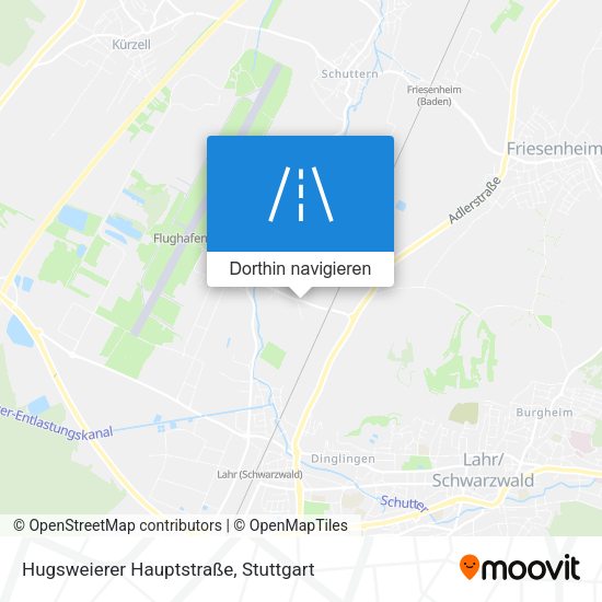 Hugsweierer Hauptstraße Karte