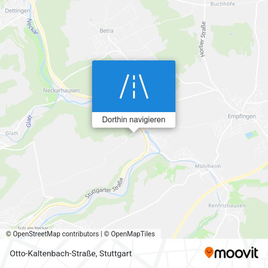 Otto-Kaltenbach-Straße Karte