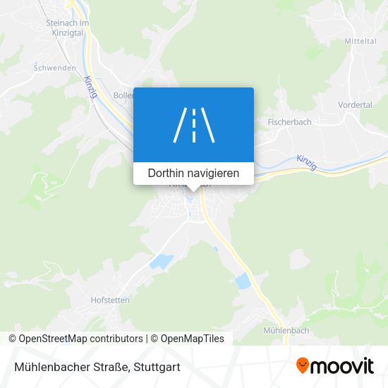 Mühlenbacher Straße Karte