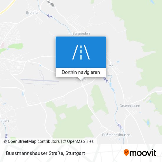 Bussmannshauser Straße Karte