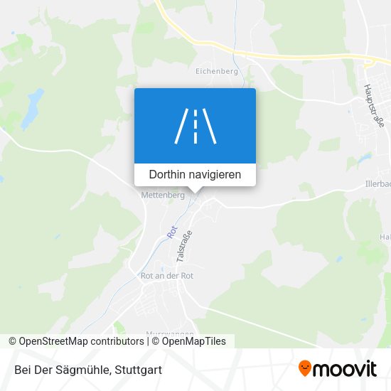 Bei Der Sägmühle Karte