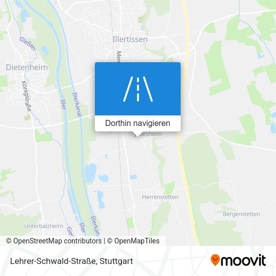 Lehrer-Schwald-Straße Karte