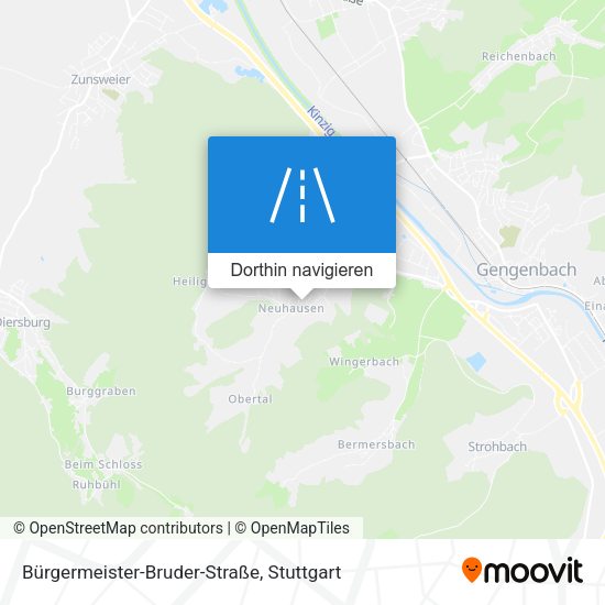 Bürgermeister-Bruder-Straße Karte