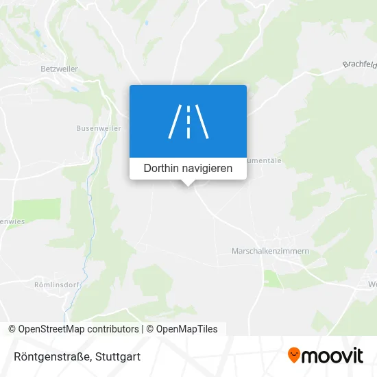 Röntgenstraße Karte