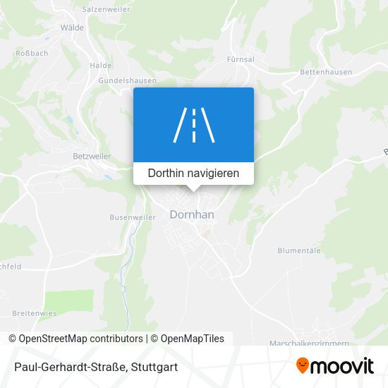 Paul-Gerhardt-Straße Karte