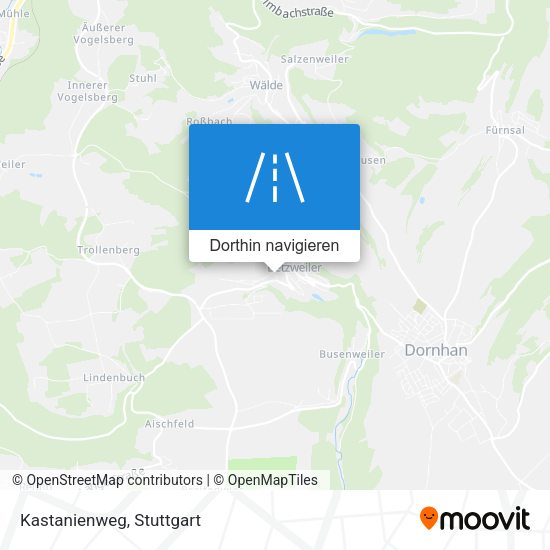 Kastanienweg Karte