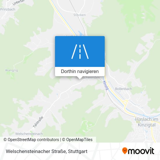 Welschensteinacher Straße Karte