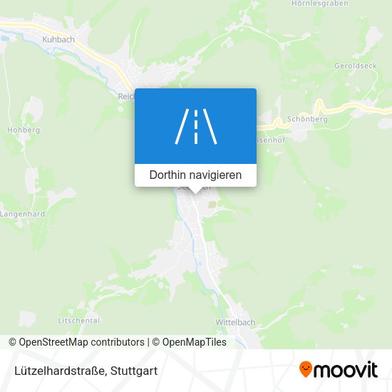 Lützelhardstraße Karte