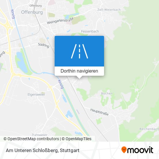 Am Unteren Schloßberg Karte