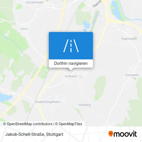 Jakob-Schell-Straße Karte