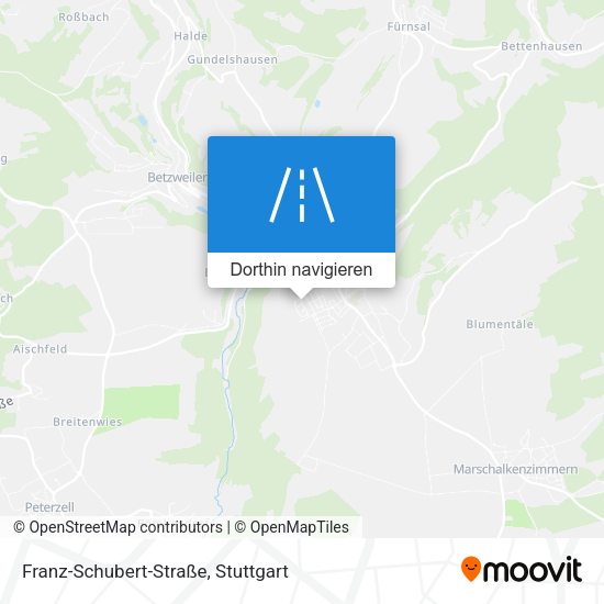Franz-Schubert-Straße Karte