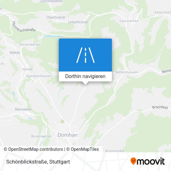 Schönblickstraße Karte