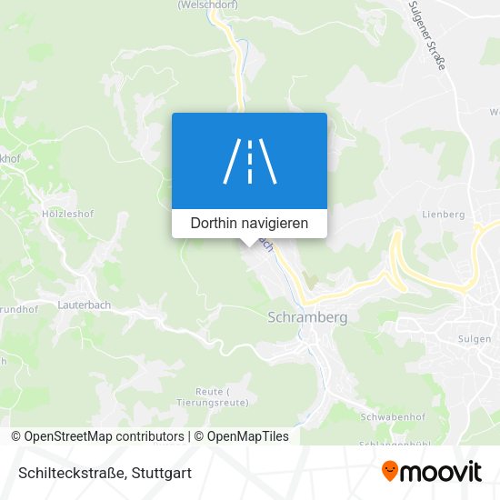Schilteckstraße Karte