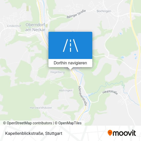 Kapellenblickstraße Karte