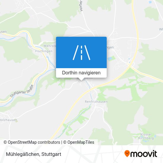 Mühlegäßchen Karte