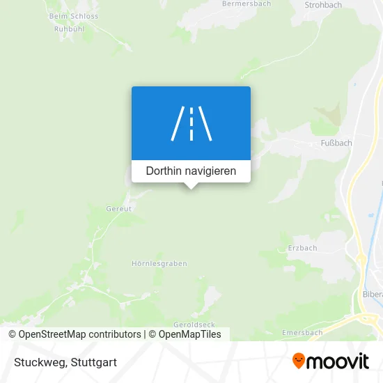 Stuckweg Karte