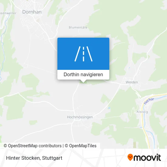 Hinter Stocken Karte