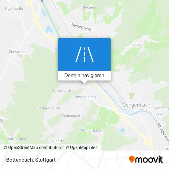 Bottenbach Karte