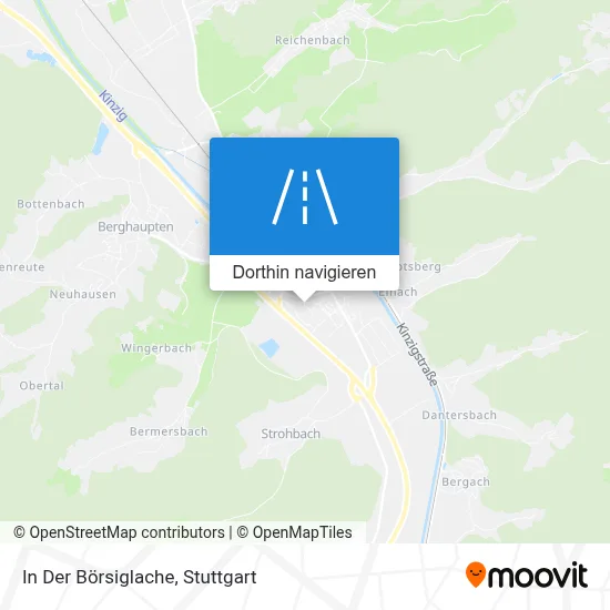 In Der Börsiglache Karte