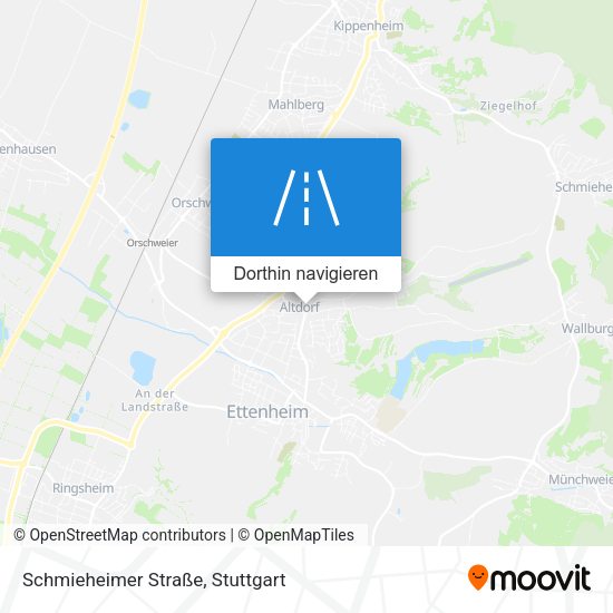 Schmieheimer Straße Karte
