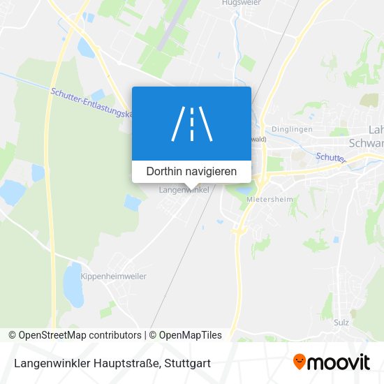 Langenwinkler Hauptstraße Karte