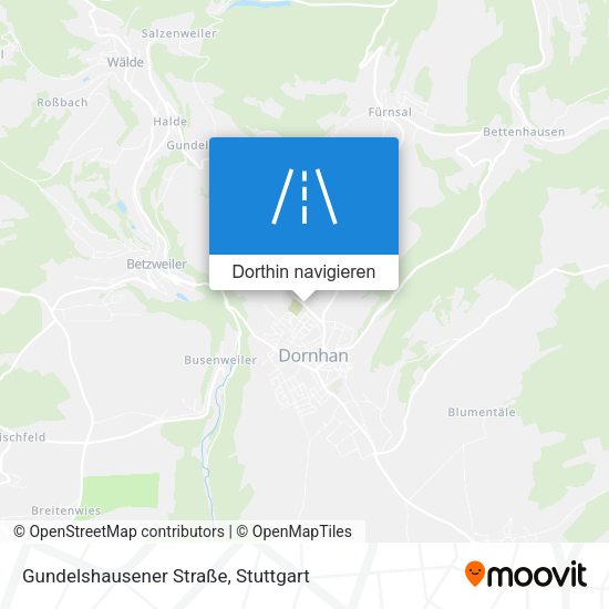 Gundelshausener Straße Karte
