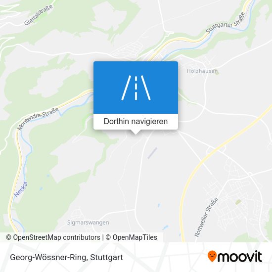 Georg-Wössner-Ring Karte