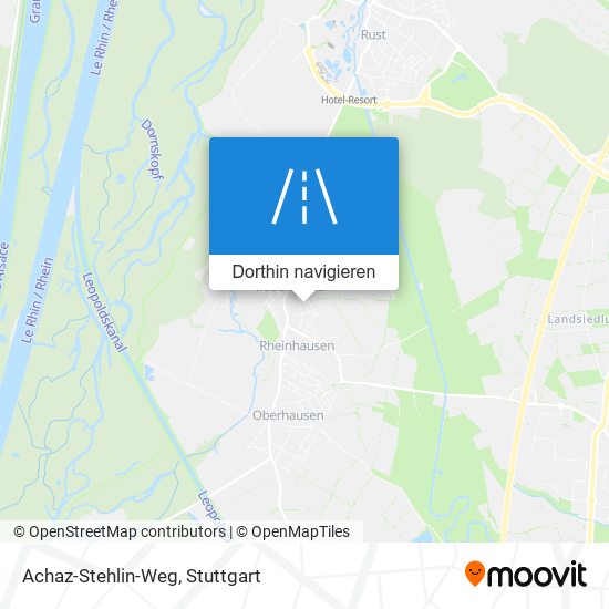 Achaz-Stehlin-Weg Karte