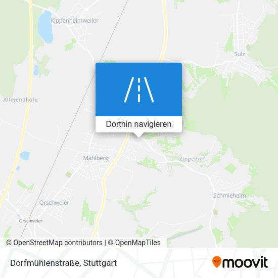 Dorfmühlenstraße Karte