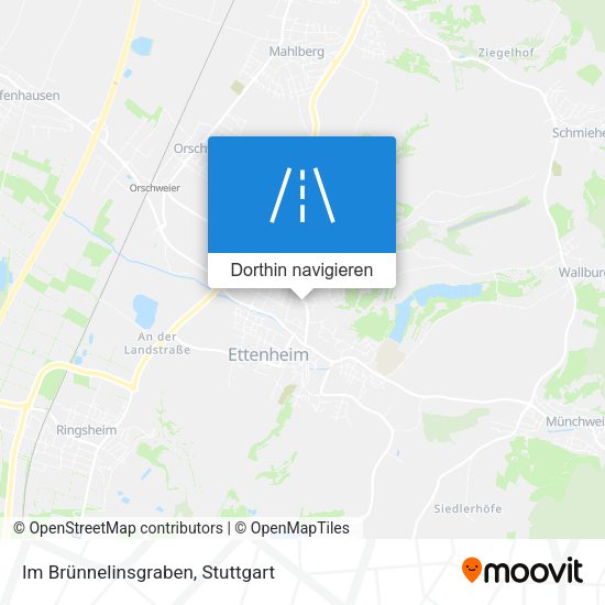 Im Brünnelinsgraben Karte