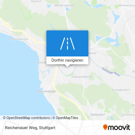 Reichenauer Weg Karte