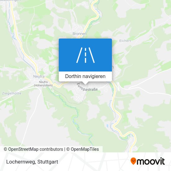 Lochernweg Karte