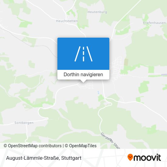 August-Lämmle-Straße Karte