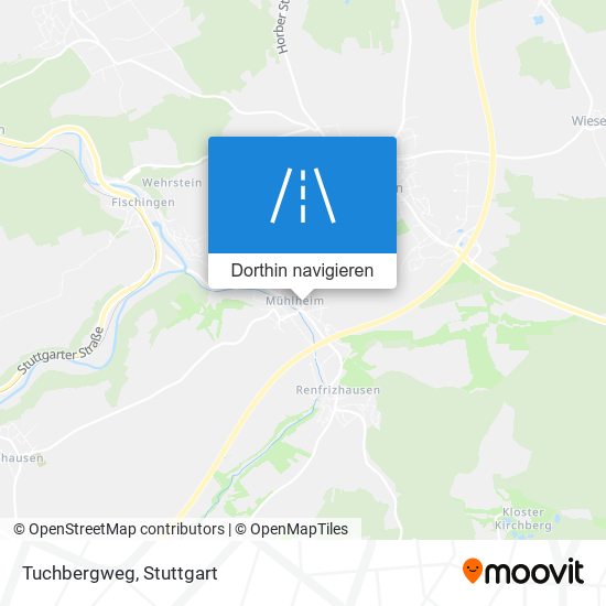 Tuchbergweg Karte