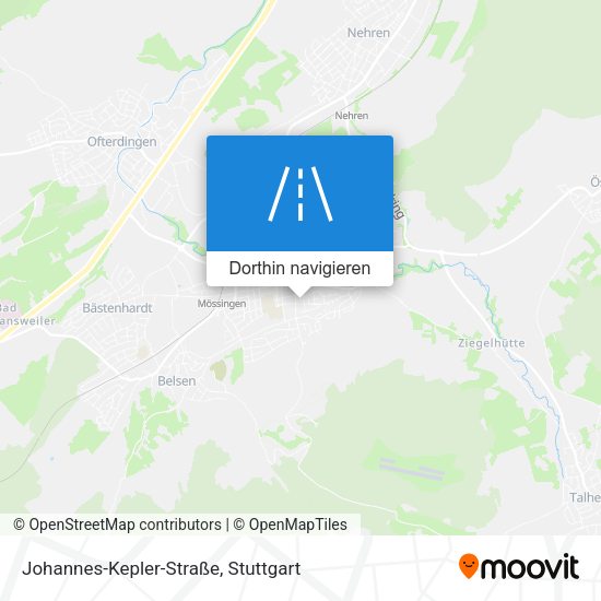 Johannes-Kepler-Straße Karte
