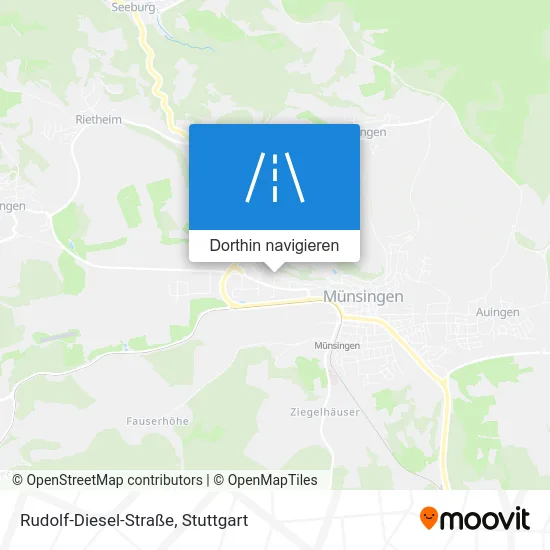 Rudolf-Diesel-Straße Karte