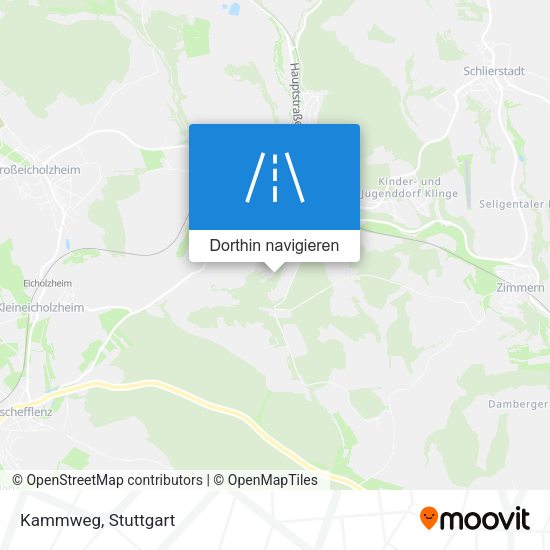 Kammweg Karte