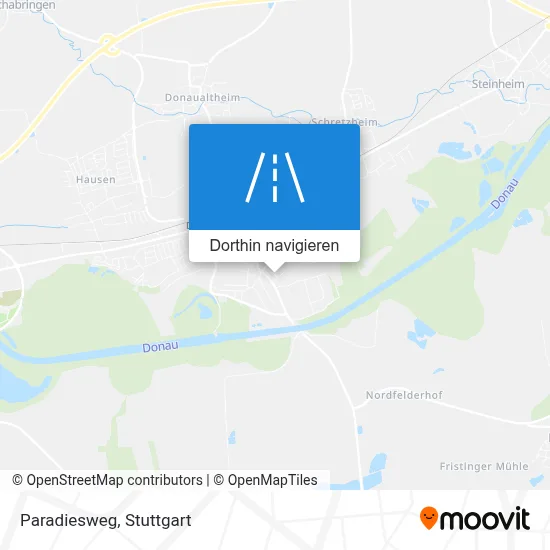 Paradiesweg Karte