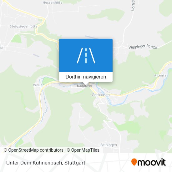 Unter Dem Kühnenbuch Karte