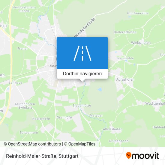 Reinhold-Maier-Straße Karte