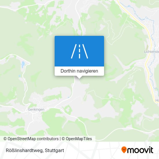 Rößlinshardtweg Karte